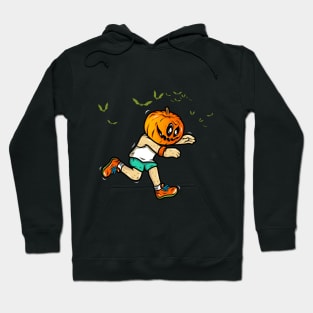 Halloween pumpkin head boy Hoodie